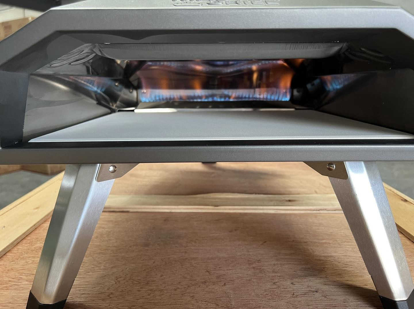 Master Grill 12" Portable Gas Pizza Oven