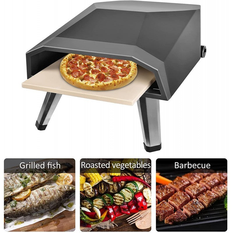 Master Grill 16" Portable Gas Pizza Oven