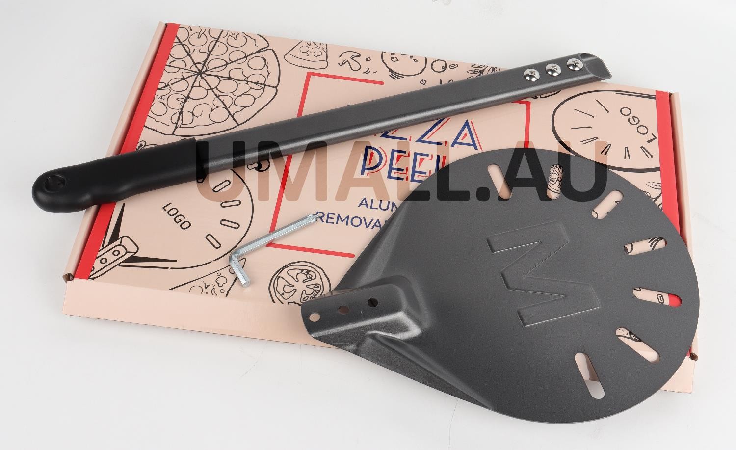 Master Grill 9 inches Pizza Turning Peel