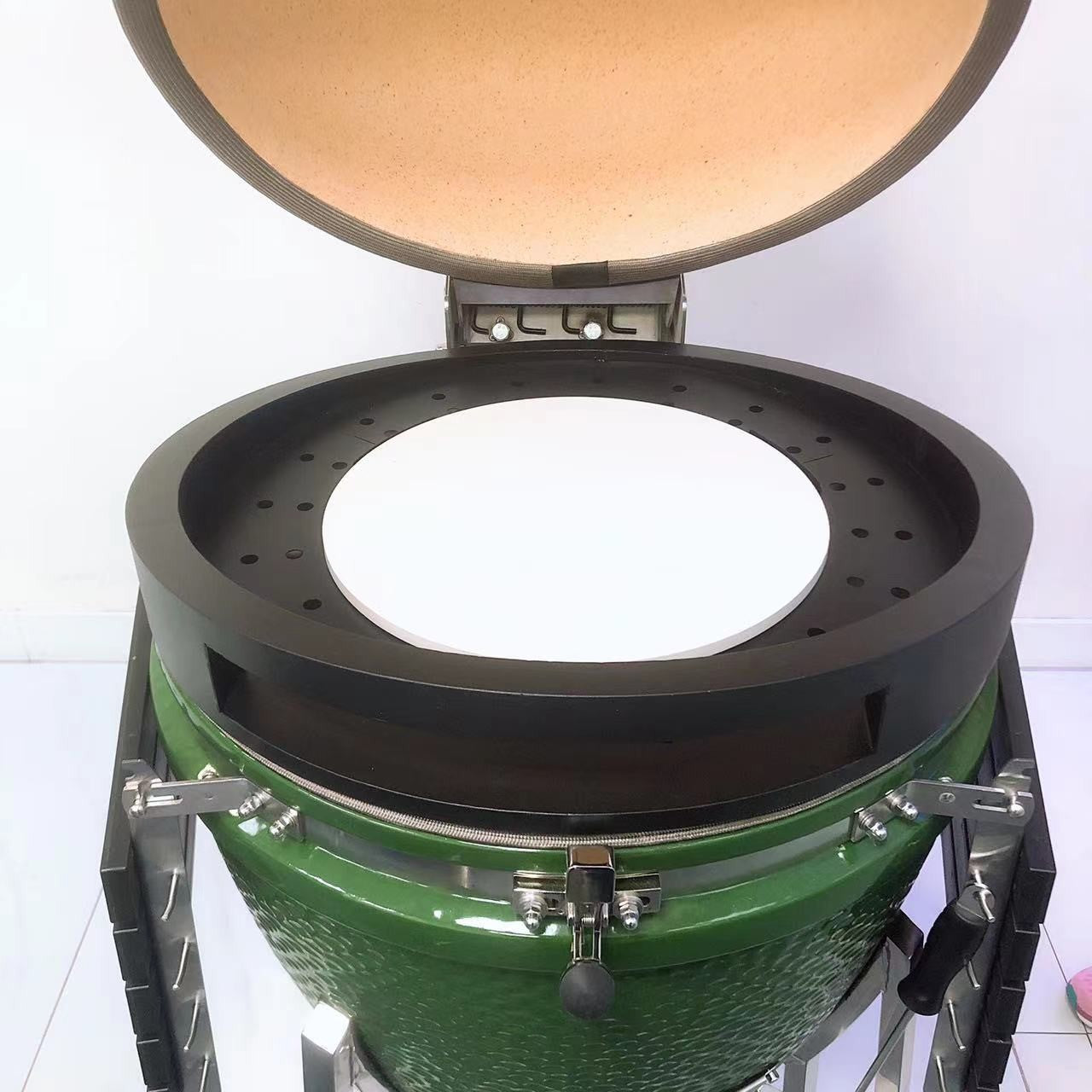 Master Grill 24" Premier Kamado Ceramic Smoker Set