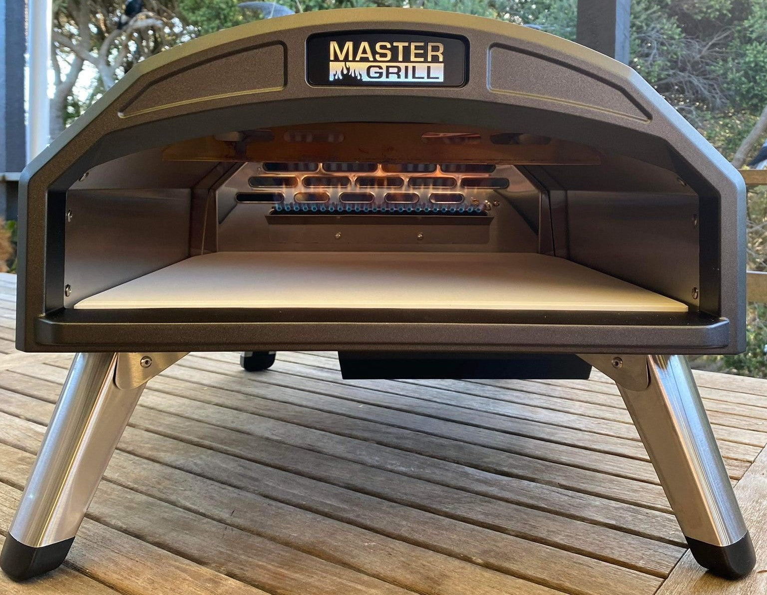 Master Grill 16" Portable Gas Pizza Oven