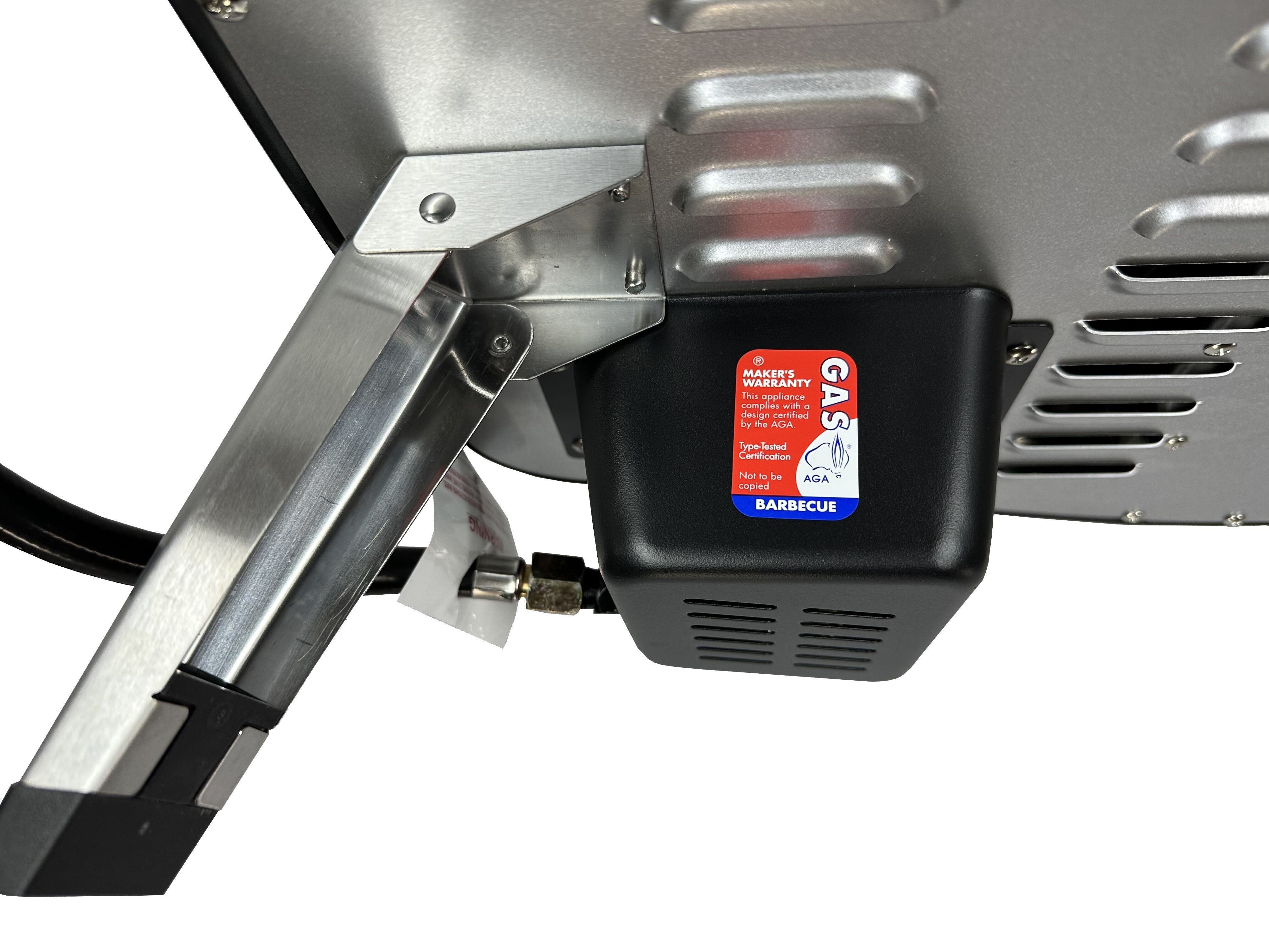 Master Grill 12" Portable Gas Pizza Oven