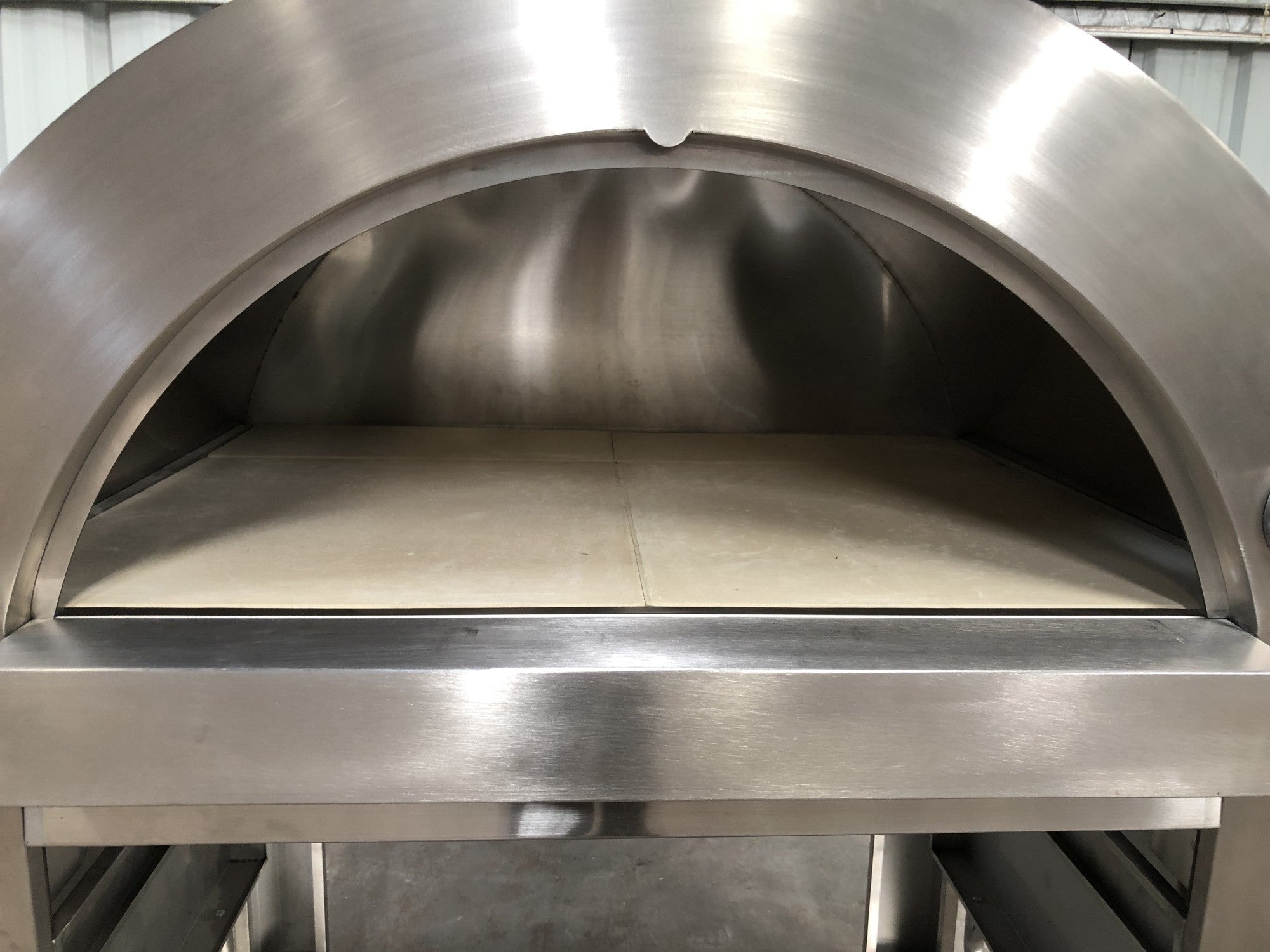 Woodfired Pizza Oven with foldable wings