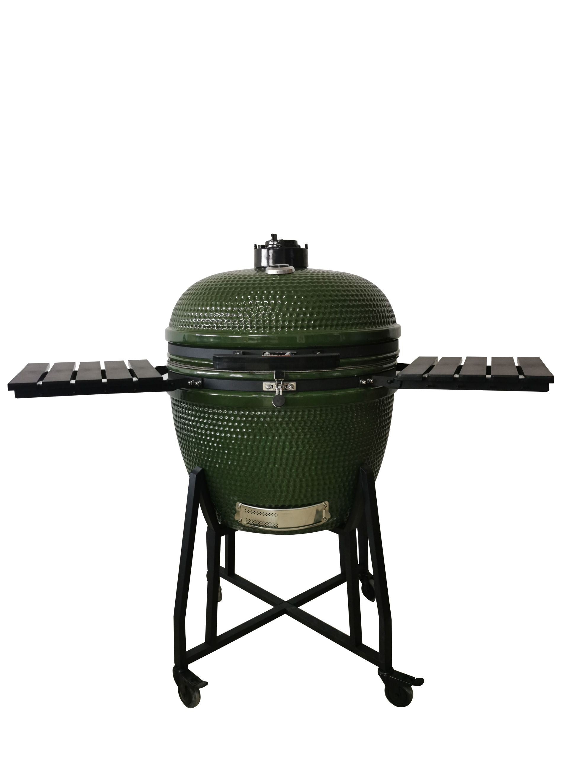 Master Grill 26" Premier Kamado Ceramic Smoker Set