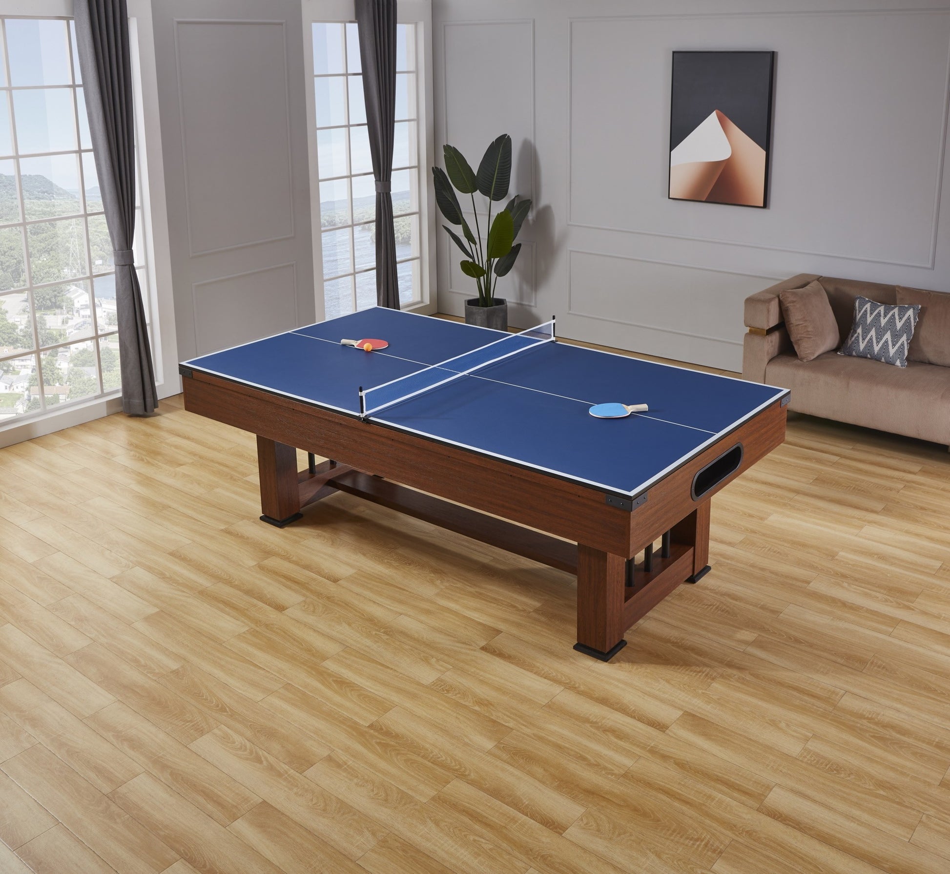 Roma V2 8FT 3IN1 POOL TABLE with BALL RETURN FUNCTION