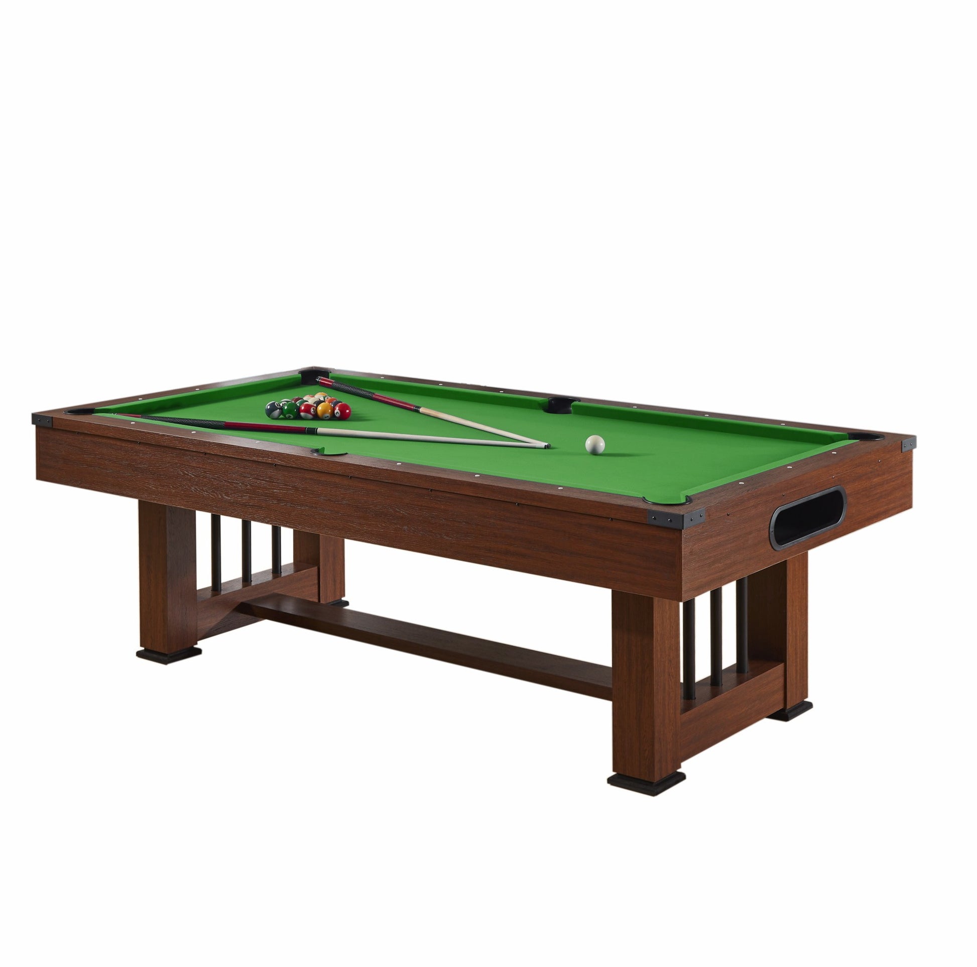 Roma V2 8FT 3IN1 POOL TABLE with BALL RETURN FUNCTION