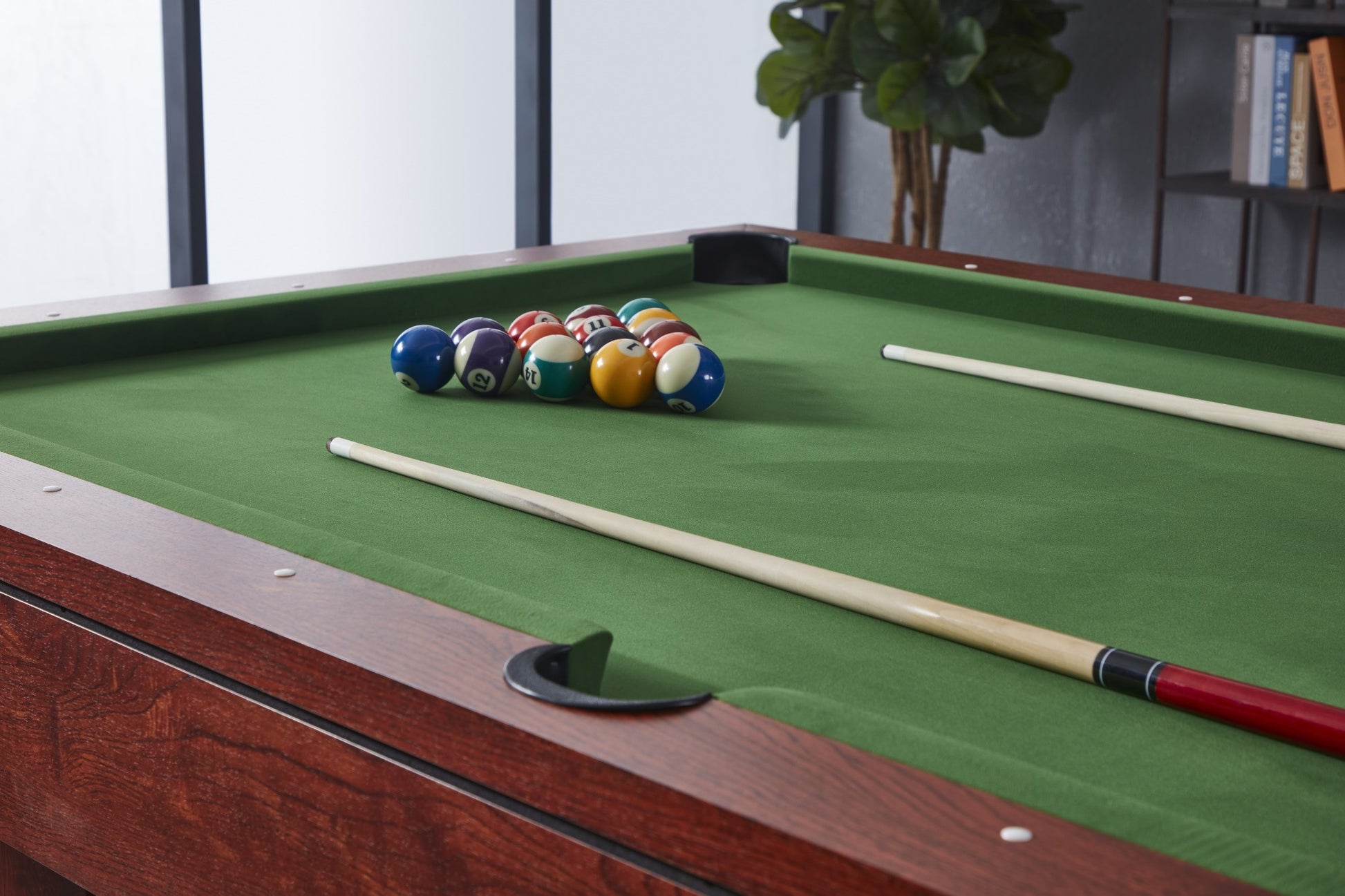Roma V2 8FT 3IN1 POOL TABLE with BALL RETURN FUNCTION