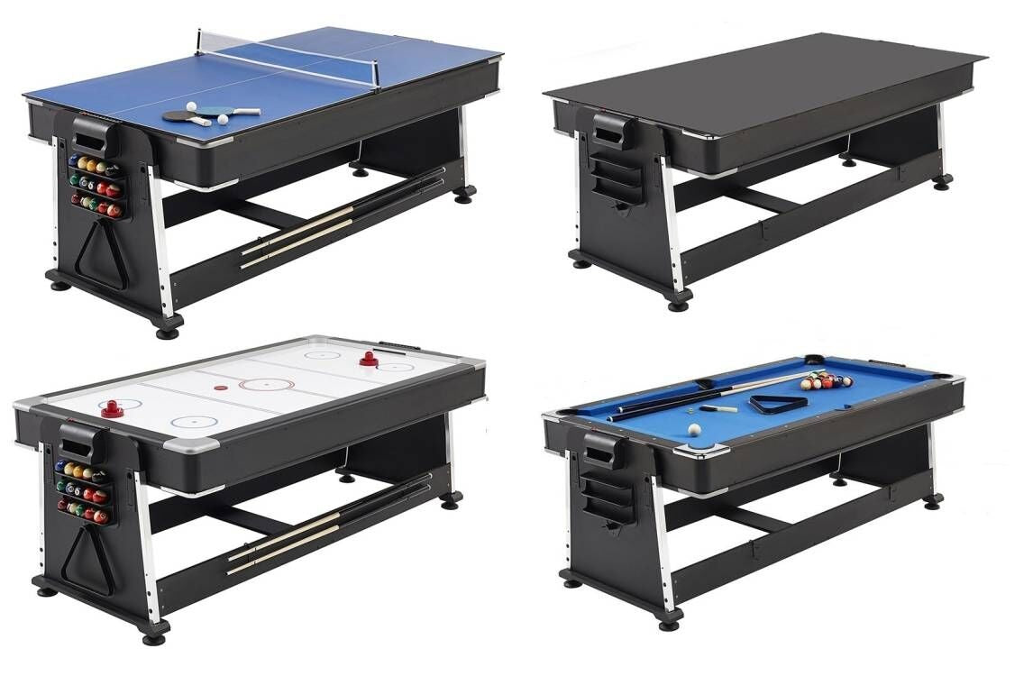 7ft 4 in1 Convertible Pool Table set