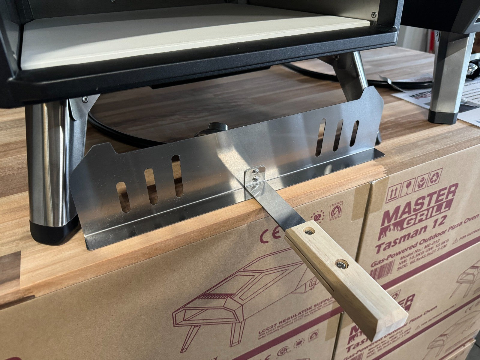 Front Door for portable gas pizza oven