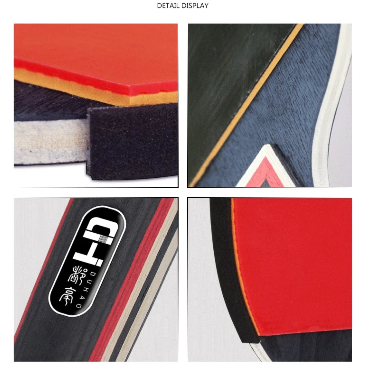 5-Star Professional Training Table Tennis Rackets set