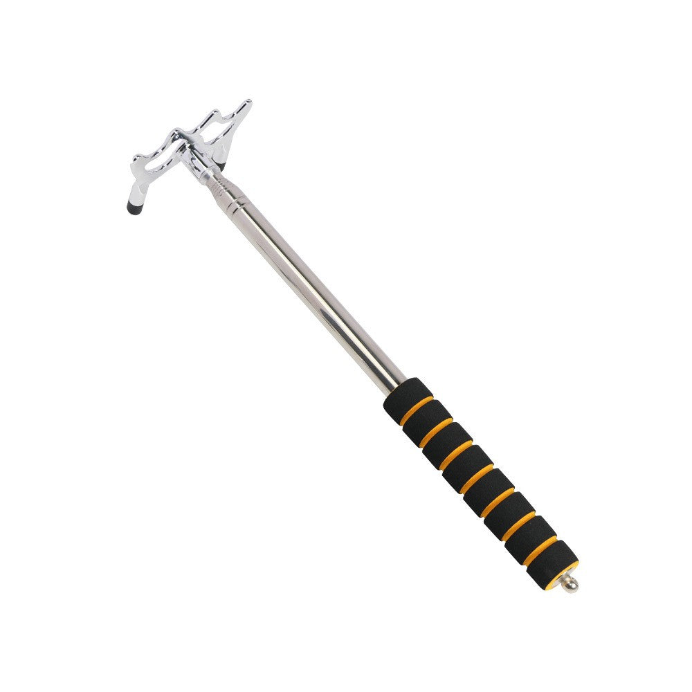 Adjustable Stainless Steel Pool Stick Bridge with Removable Low Head