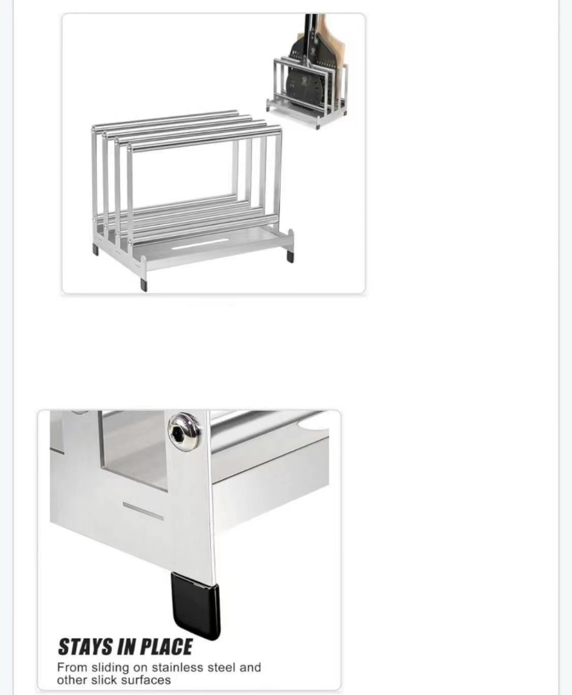 Stainless steel Floor rack stand