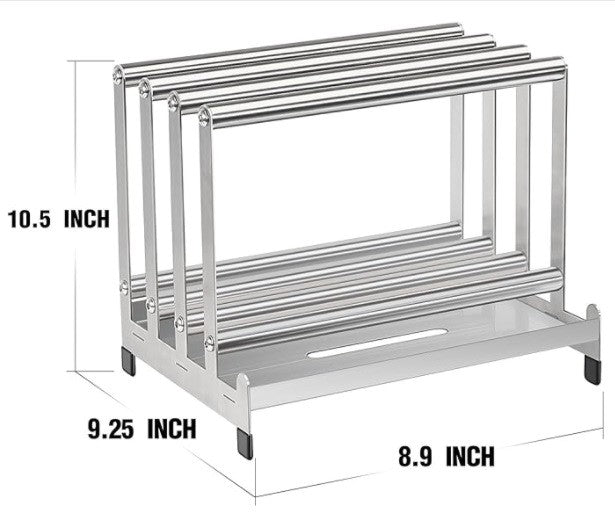 Stainless steel Floor rack stand