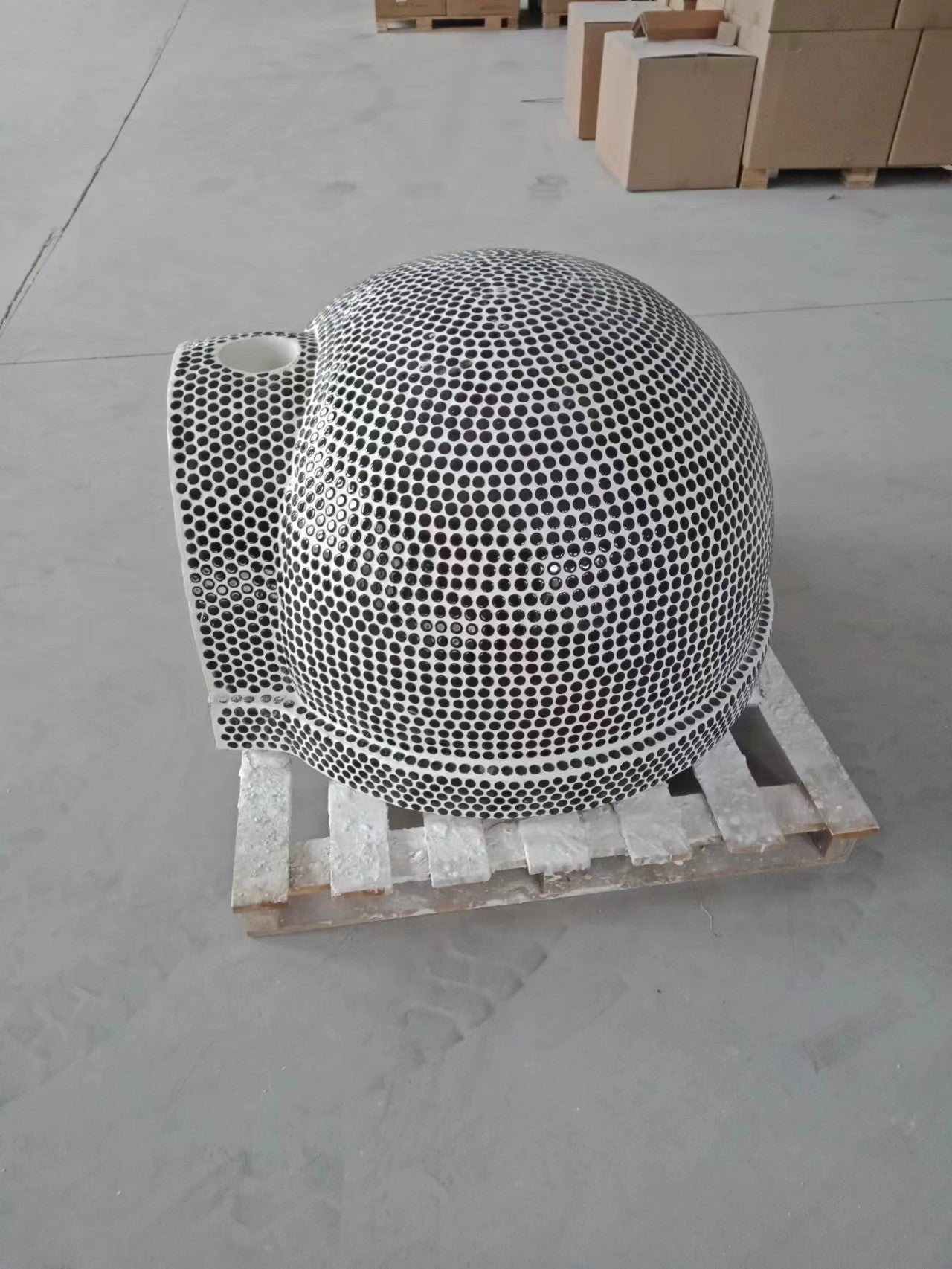 Mosaic Wood Fire Pizza Oven