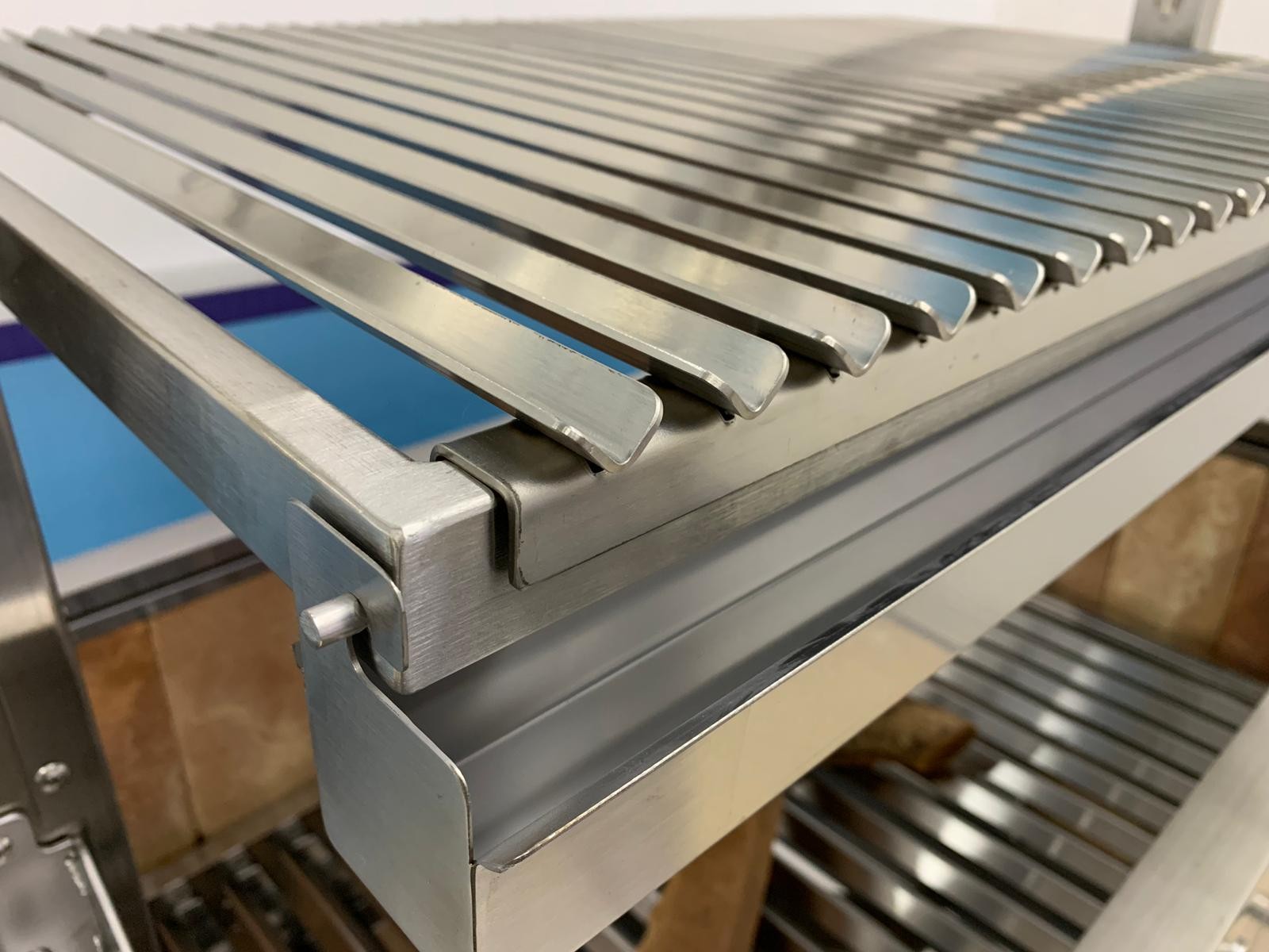 Full stainless steel Argentine style charcoal BBQ Grill