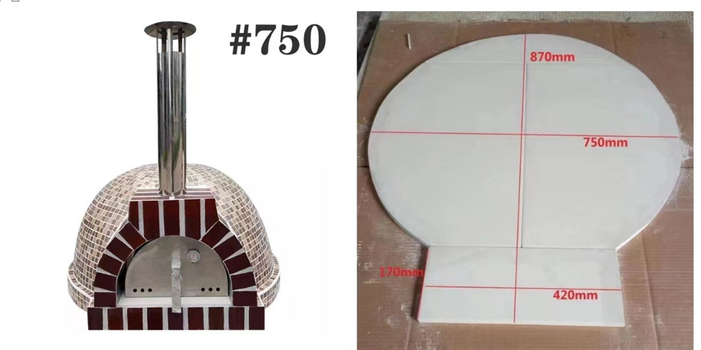 Mosaic Wood Fire Pizza Oven