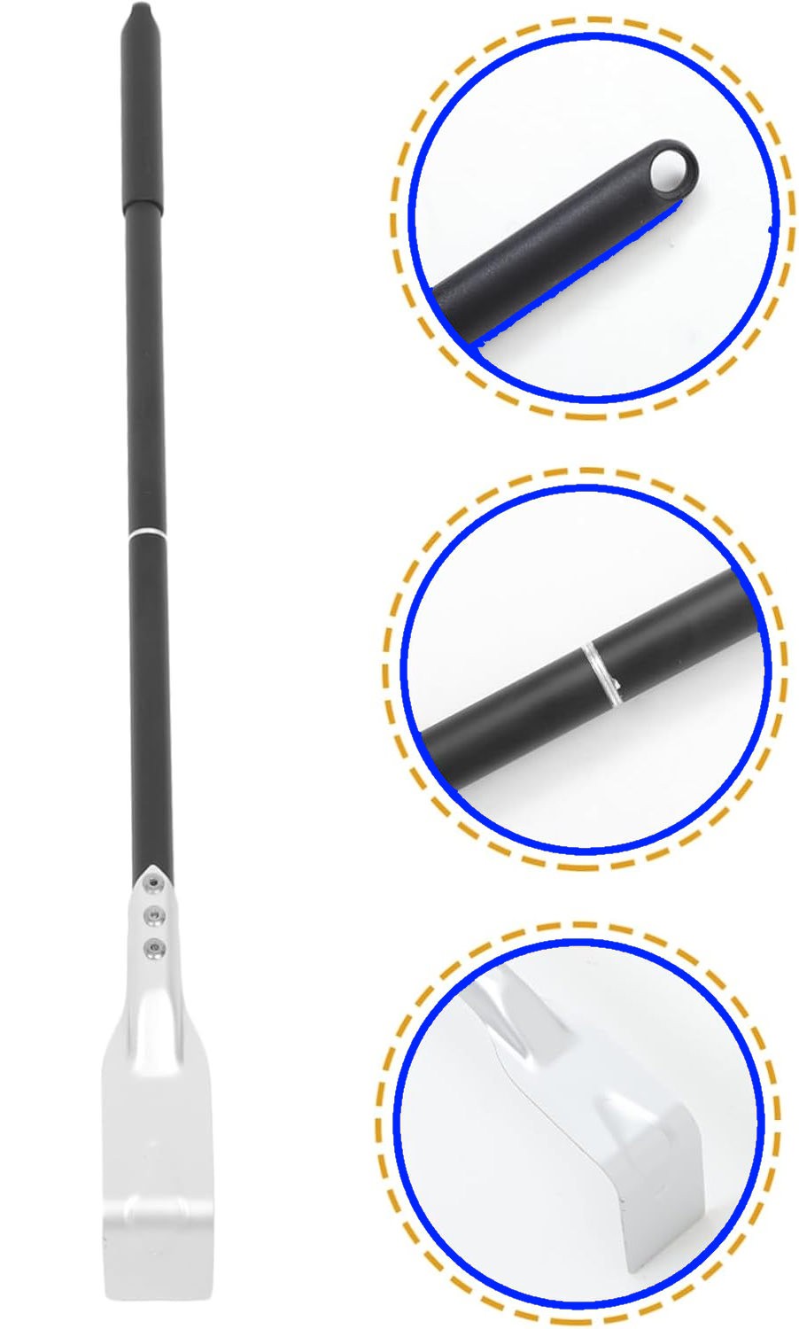 Pizza Oven Ash Rake Tool - Long Handle