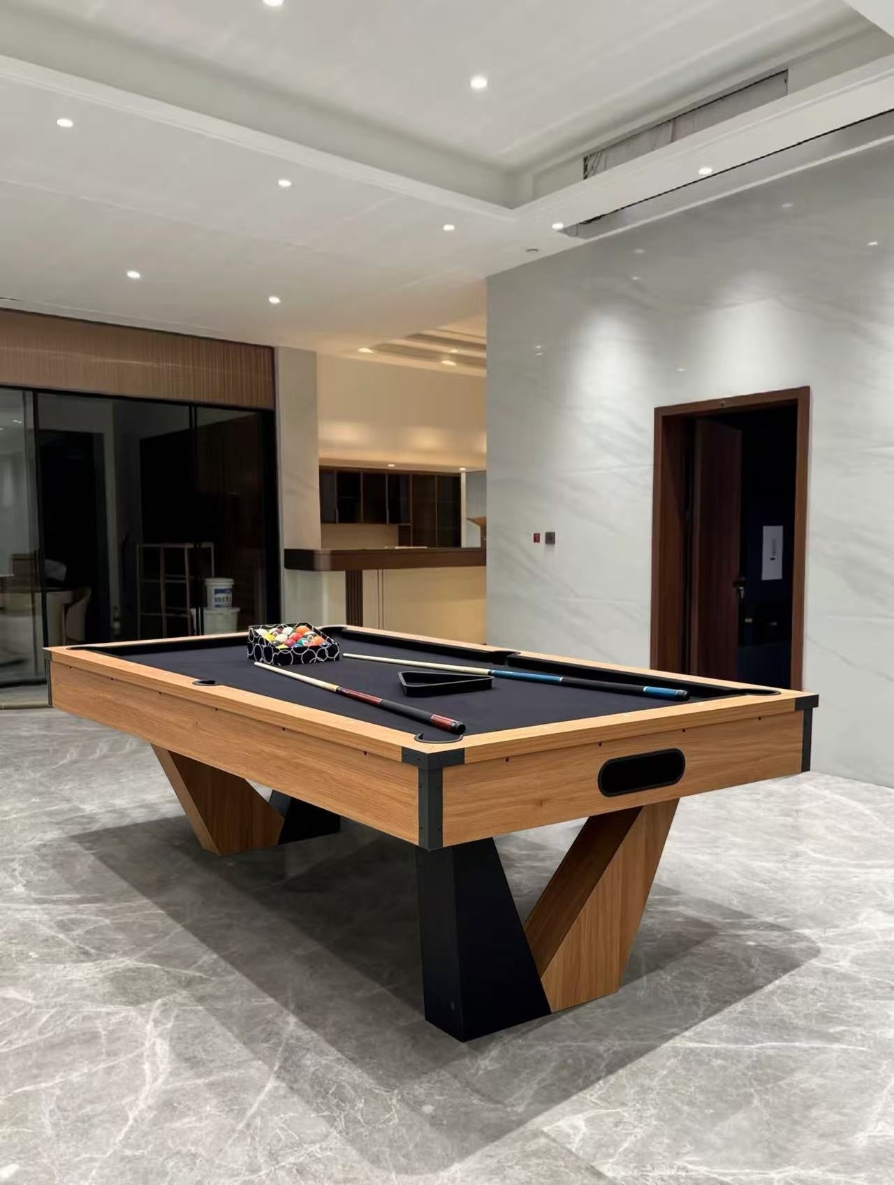 Venus V2 8FT 3IN1 POOL TABLE with BALL RETURN FUNCTION