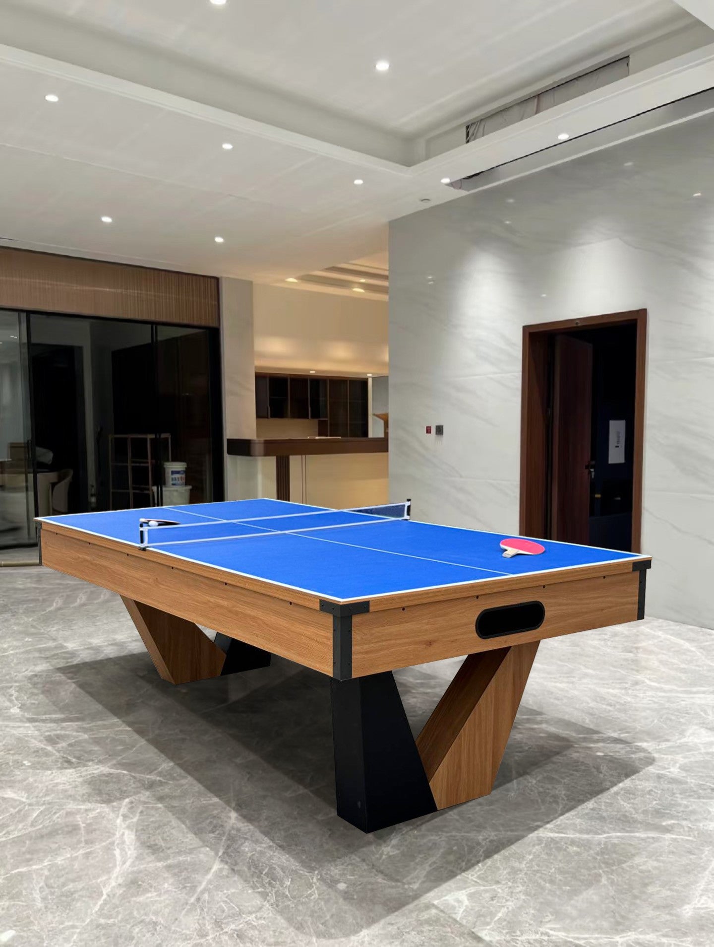 Venus V2 8FT 3IN1 POOL TABLE with BALL RETURN FUNCTION