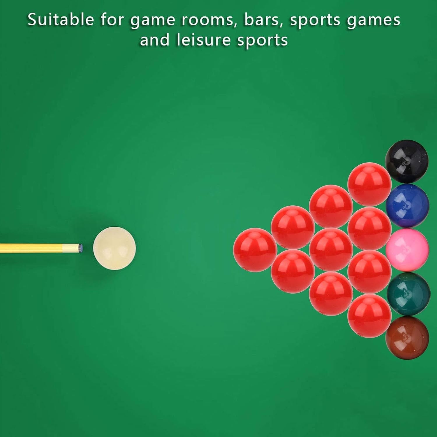 3A Crystal Premier Snooker Ball Set