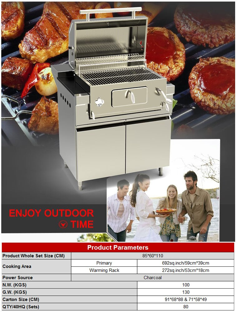 MASTER GRILL ULTIMATE 3-piece MODULAR