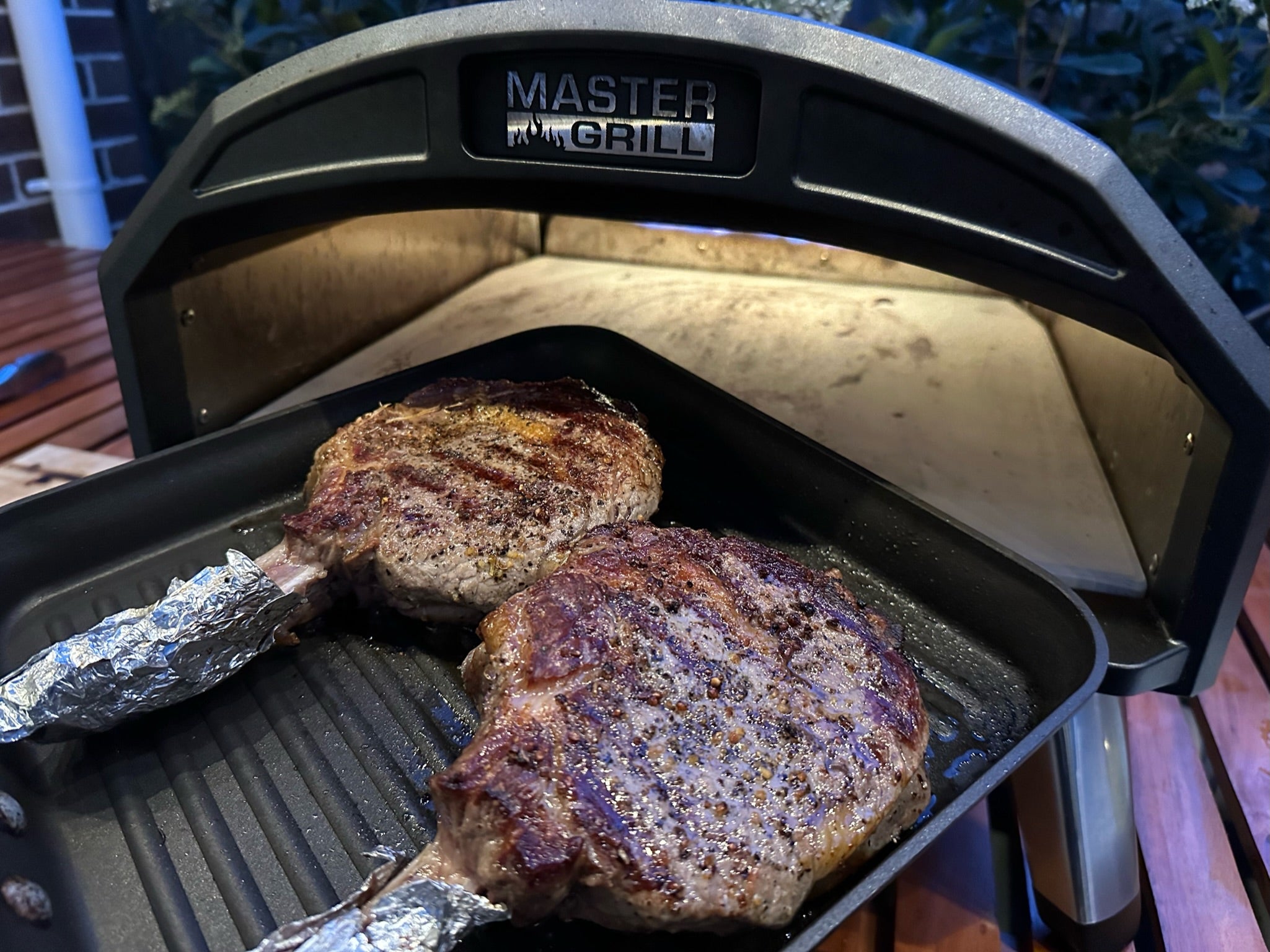 Master Grill 16" Portable Gas Pizza Oven