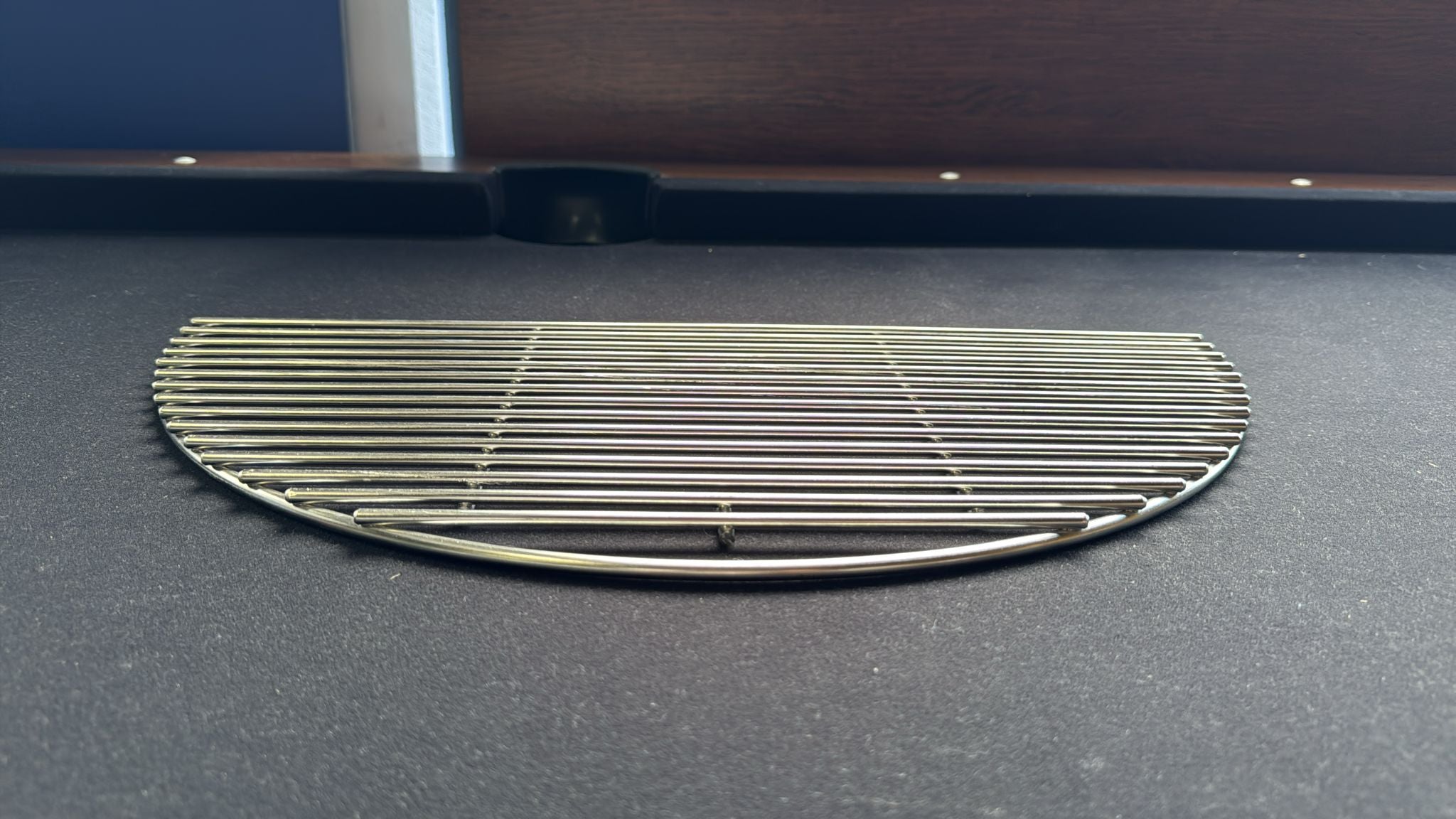 Master Grill Half Moon Stainless Steel Grid