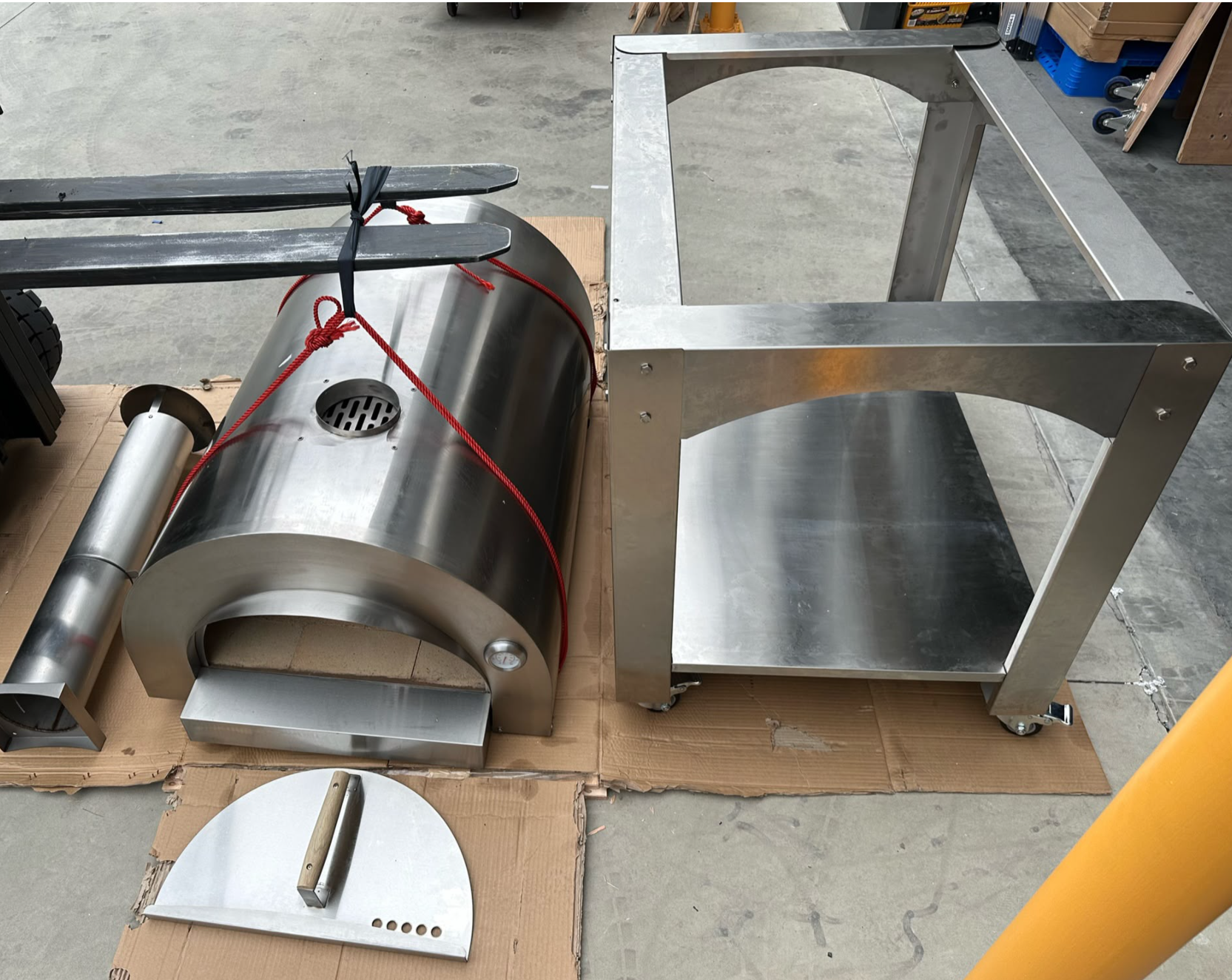 Stainless steels XL Woodfired Pizza Oven